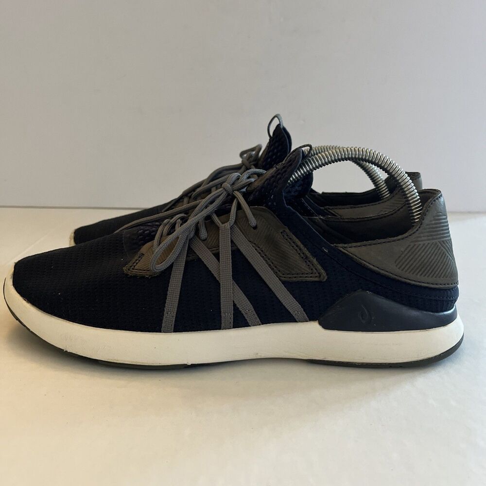 OluKai Mio Li Men's Athletic Shoes Navy Blue Grey SZ 11
